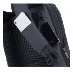 Backpack for laptop RIVACASE 29x40x7cm black color