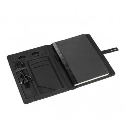 Folder for documents with charger ENI 4000mAh A5 black