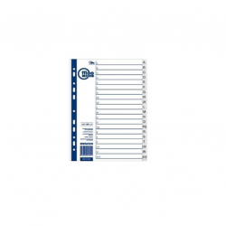 Separation sheets for binders A4 A-Z FORPUS, plastic