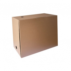 Archival box 370x170x290 mm, brown