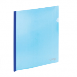 Folder A4 with clip up to 40 sheets. 9111, blue