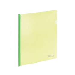 Folder A4 with clip up to 40 sheets. 9111, green