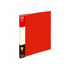 Folder with 40 inserts GRAND A4 red