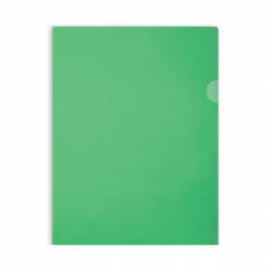 L-folder A4 green 100 micr. Forpus