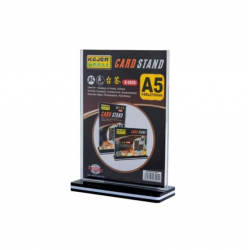 Stand T-shaped K-6028V A5 transparent
