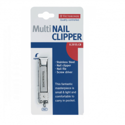 Nail clipper with nail file VICTORINOX