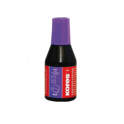 Ink for stamps 27ml KORES, purple