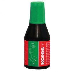 Ink for stamps 27ml KORES, green