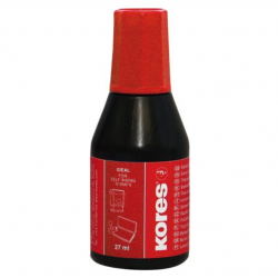 Ink for stamps 27ml KORES, red