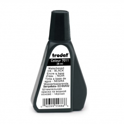 Ink for stamps TRODAT 7011 black 28ml.