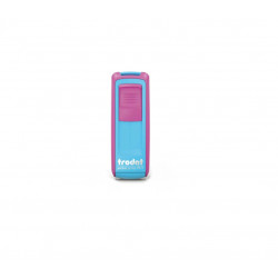 Pocket stamp case 9511 purple-turquoise
