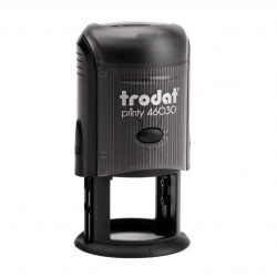Round stamp housing TRODAT T46030 30x30 black