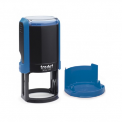 Round stamp housing TRODAT T4642 40x40 blue