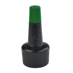 Ink for stamps 30ml LANCER, green