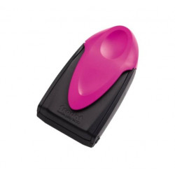 Pocket stamp case round TRODAT 30mm purple color