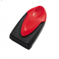 Pocket stamp case round TRODAT 30mm red color