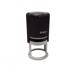 Round stamp housing TRAXX T9140 40mm, black