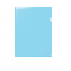 Envelope L-shaped A4 0.16mm FOROFIS, blue size 12
