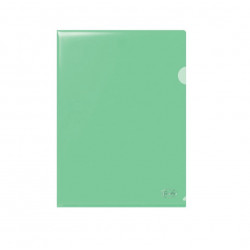 Envelope L-shaped A4 0,16mm FOROFIS, green