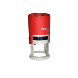 Round stamp housing TRAXX T9130 30x30mm, red