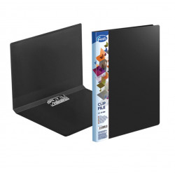 Folder with press A4 FOROFIS black