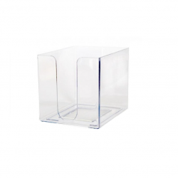 Notepad plastic clear MP3709