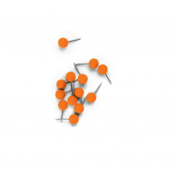 Needles for corks, message boards NOBO 100pcs. orange