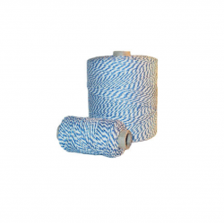 Notary thread 35m blue / white