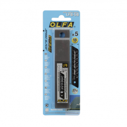 Blades LFB-5B OLFA 18mm 5pcs. black