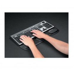 Wrist support Health-V Fabric black color Fellowes