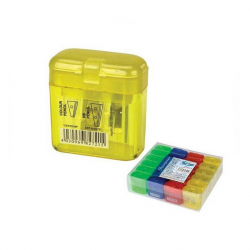 Sharpener with plastic box double CENTRUM
