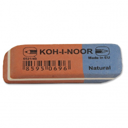 Eraser universal with blue tip KOH-I-NOOR, 6521