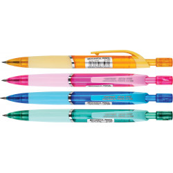 Pieštukas automatinis CENTRUM 2,0mm įv. spalvų, įp. 12 vnt.