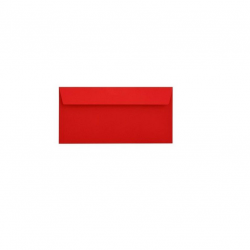 Envelope red C65 (114x229) 75g with a strip pcs.1000