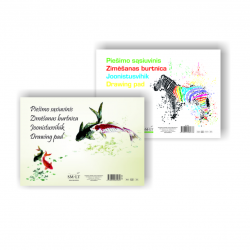 Drawing notebook A4 10 sheets.120g