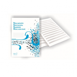 Sheet music notebook A4 NS-4