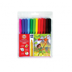 Felt-tip pens KOH-I-NOOR 12 colors