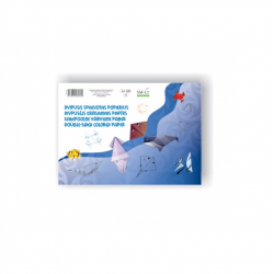 Color paper double-sided A4, 16 sheets 8 colors 2SP-P16