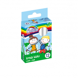 Chalk white FIORELLO 12pcs.