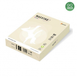 Colored paper MAESTRO Color A4 80 g. 500 sheets, vanilla color