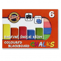Chalk colored KOH-I-NOOR 6 colors