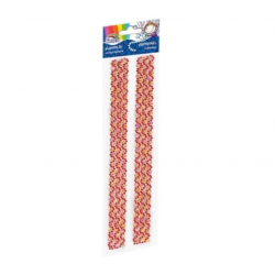 Decorating tape adhesive with red holes Fiorello GR-DS081-6