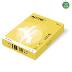 Colored paper MAESTRO Color A4 80 g. 500 sheets, yellow