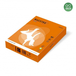 Colored paper MAESTRO Color A4 80 g. 500 sheets, orange