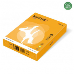 Colored paper MAESTRO Color A4 80 g. 500 sheets. light orange