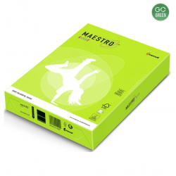 Colored paper MAESTRO Color A4 80 g. 500 sheets, neon green