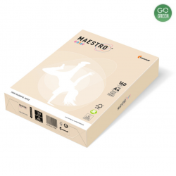 Colored paper MAESTRO Color A4 160 g. 250 sheets, cream color