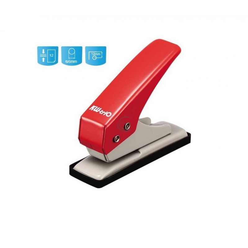 The single-hole punch KW TRIO 9201 covers 12 sheets