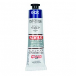 Acrylic paint dark blue. 40ml KOH-I-NOOR