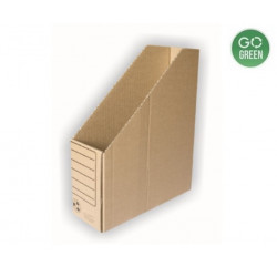 Archiving stand for documents A4 330x250x120mm brown color